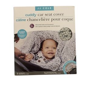 JJ Cole Cozy Car Seat Cover in Gray